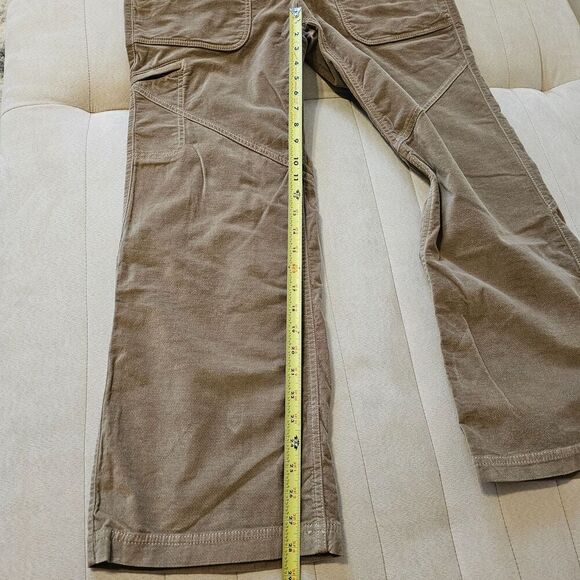 Athleta Corduroy Velvet Outdoor Pants Jeans Women Size 12P - Picture 13 of 14